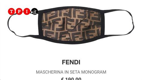 mascherina fendi prezzo